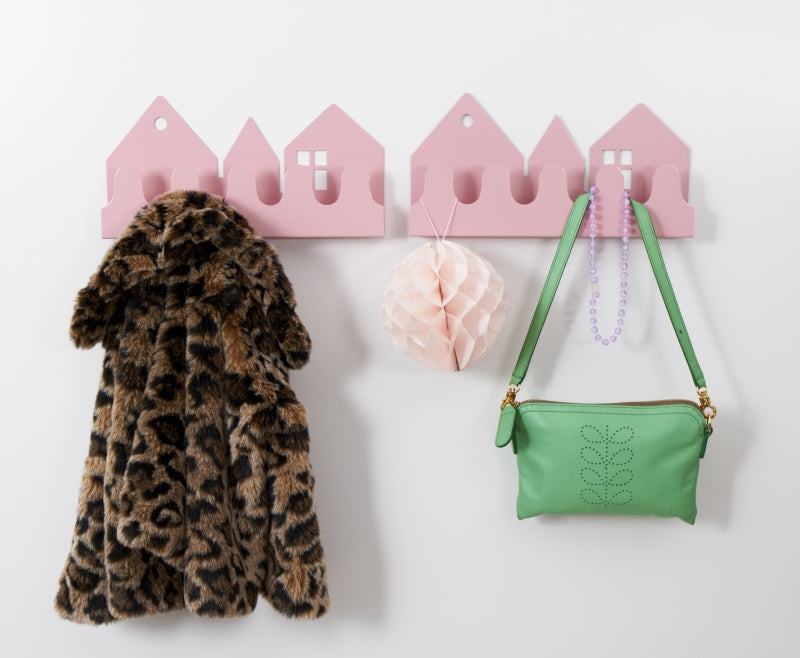 Roommate Village Coat rack Pastel rose