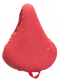 Thumbnail for Liix Liix Saddle Cover Polka Dots Red