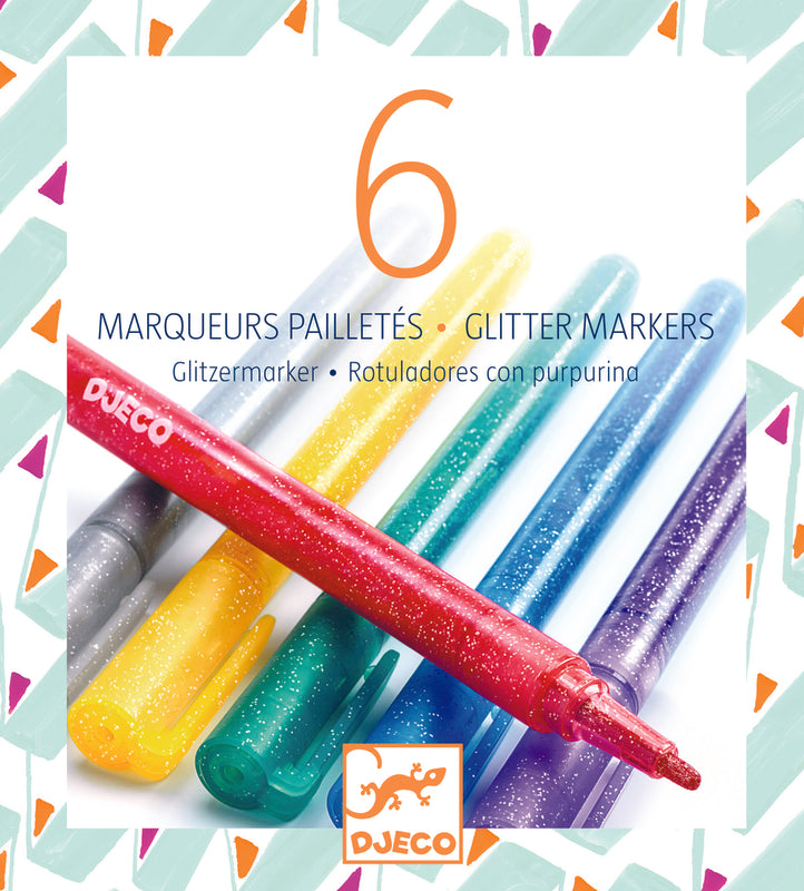 Djeco Glitter markers