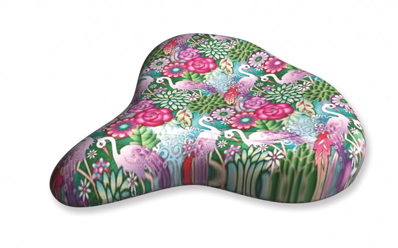 Liix Liix Saddle Cover Catalina Estrada Flowers & Flamingos