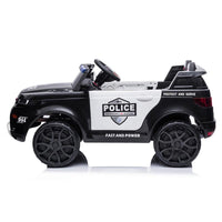 Thumbnail for Azeno Police SUV elbil för barn från sidan