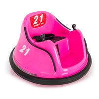 Thumbnail for Azeno Bumper Car Rosa Elbil för barn