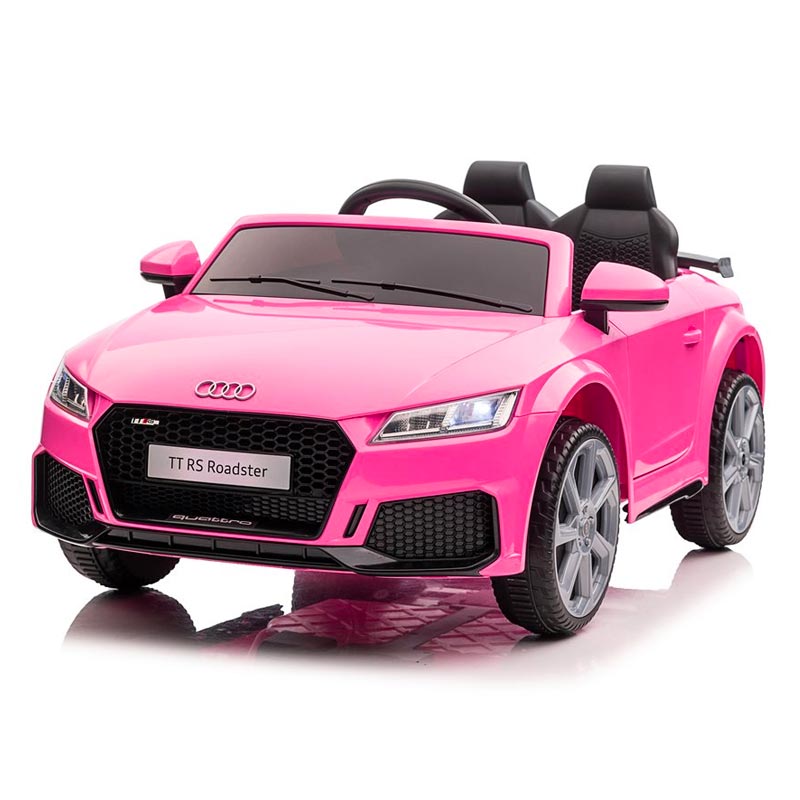 Azeno Audi TT RS Roadster 12V Rosa elbil för barn, 2x12V