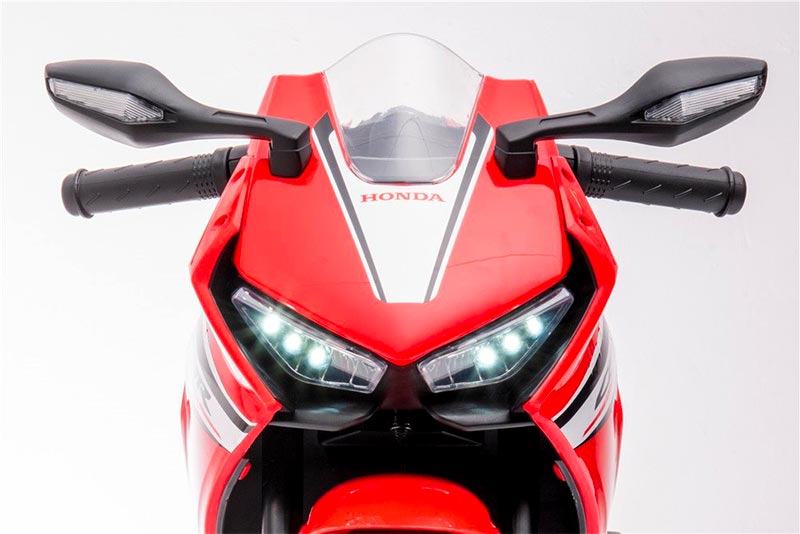 Azeno Honda CBR1000R Motorcycle, 12V närbild framifrån