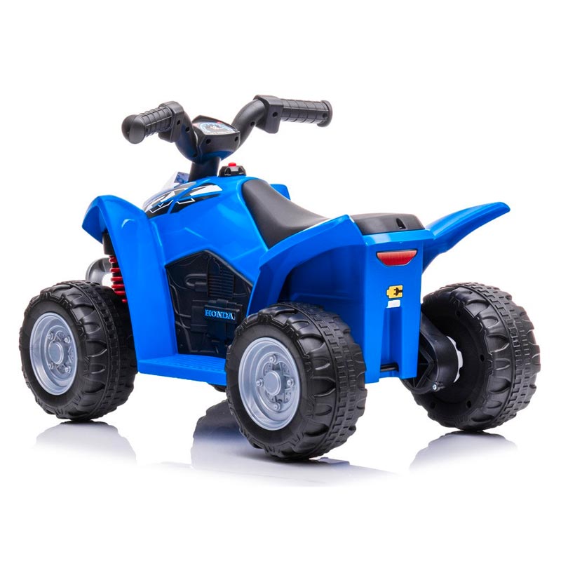 Azeno Honda PX250 ATV Blue, 6V bakifrån snett höger