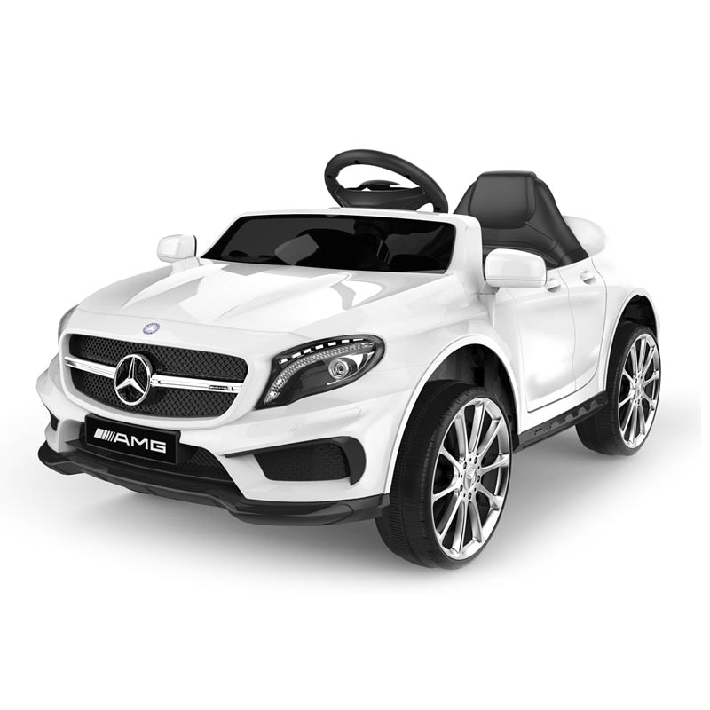 Azeno Mercedes AMG GLA45 Vit elbil för barn