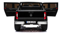 Thumbnail for Azeno Mercedes X-Class Svart Elbil för barn,  4x12V öppna dörrar