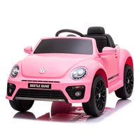 Thumbnail for Azeno VW Beetle Dune Rosa Elbil för barn