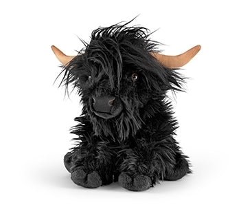 Black Highland Cow with Sound