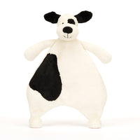 Thumbnail for Jellycat Bashful Black & Cream Puppy Comforter