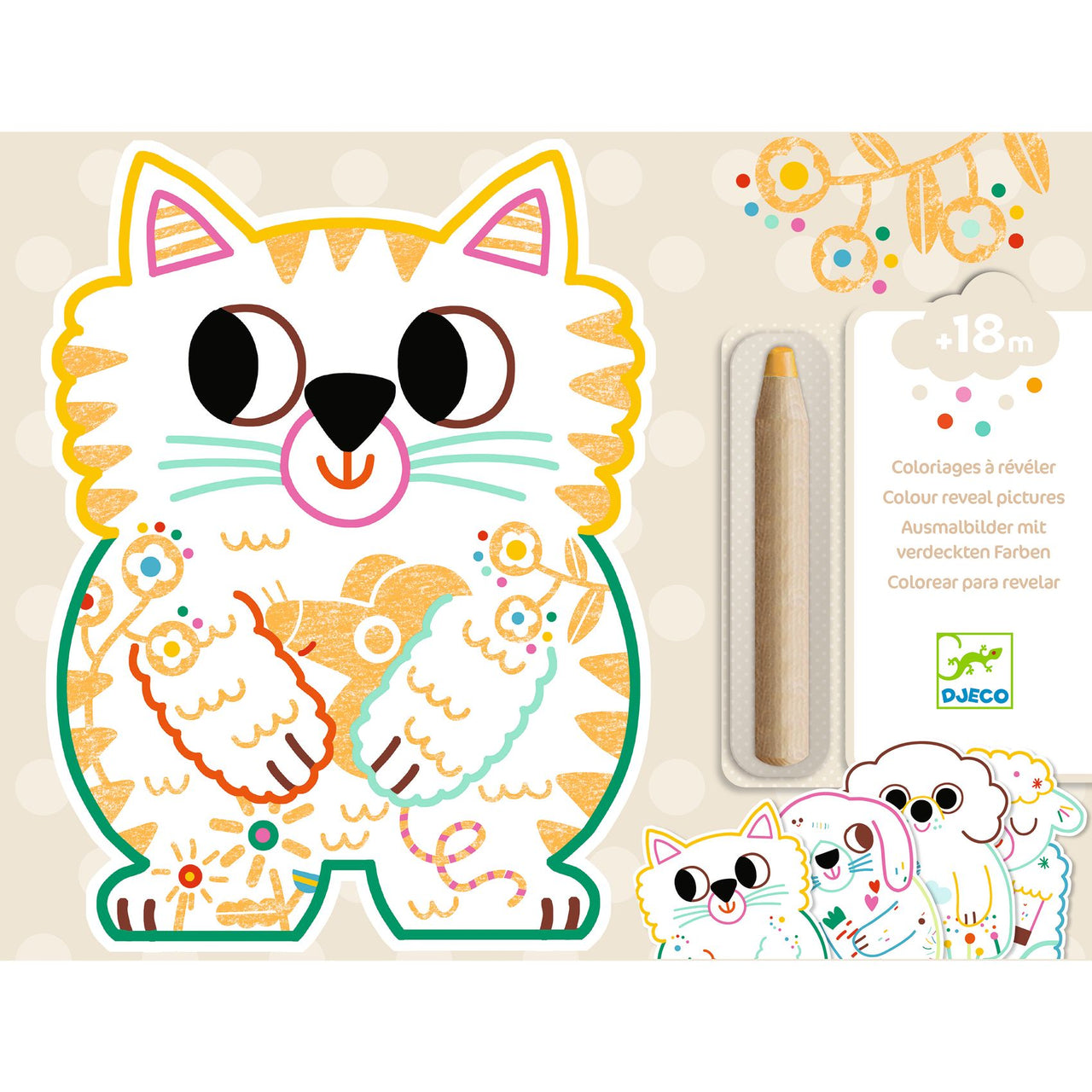 Djeco Colouring - Domestic Animals