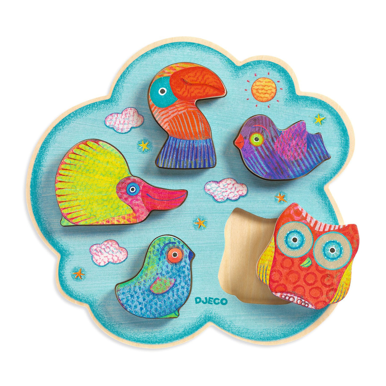 Djeco Relief Puzzle - Toucanco