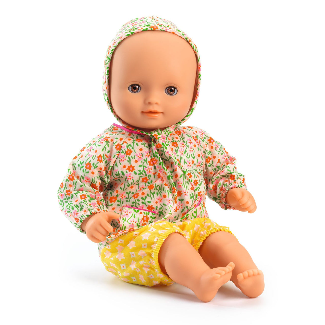 Djeco POMEA Doll - Flora Brown Eyes