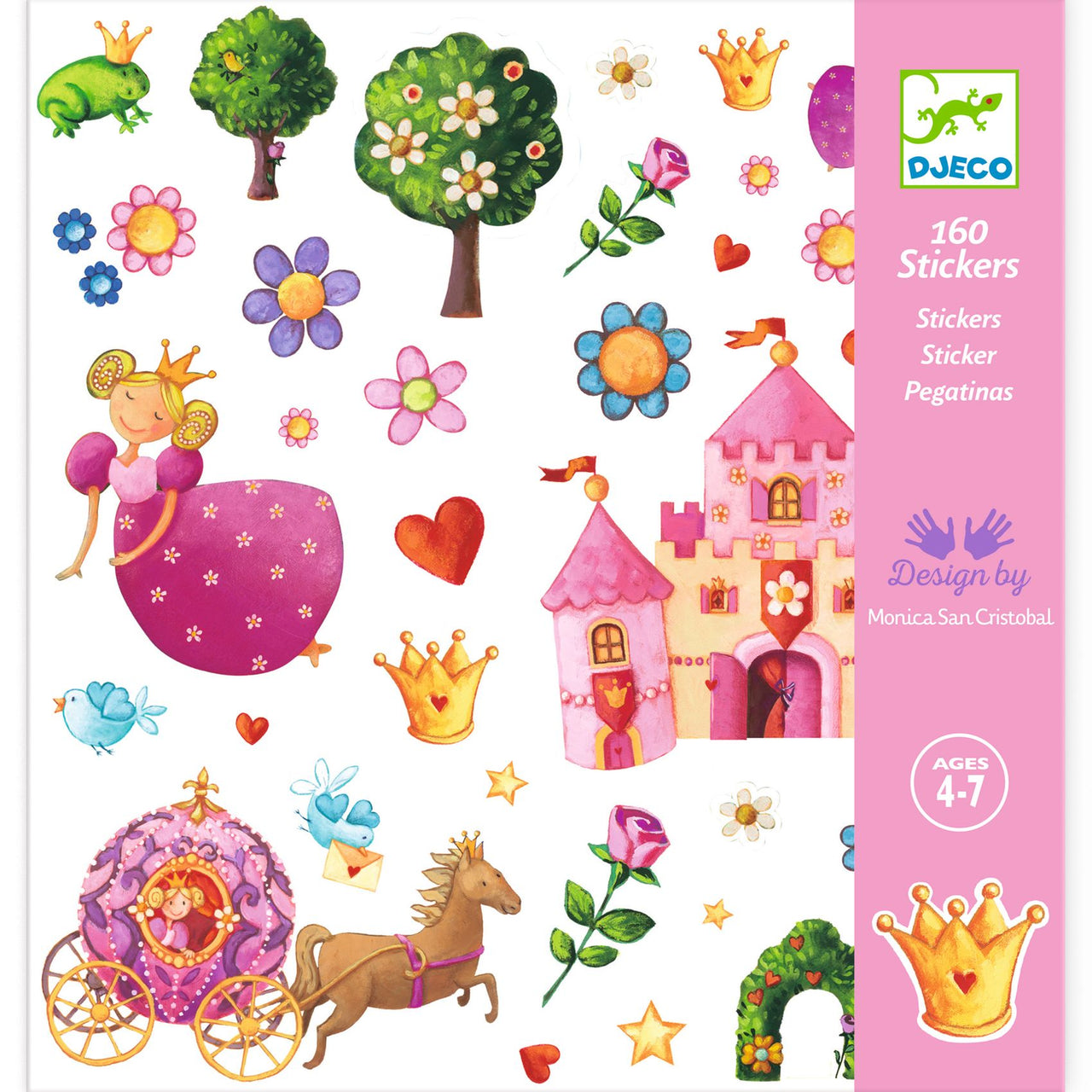 Djeco Stickers Princess Marguerite