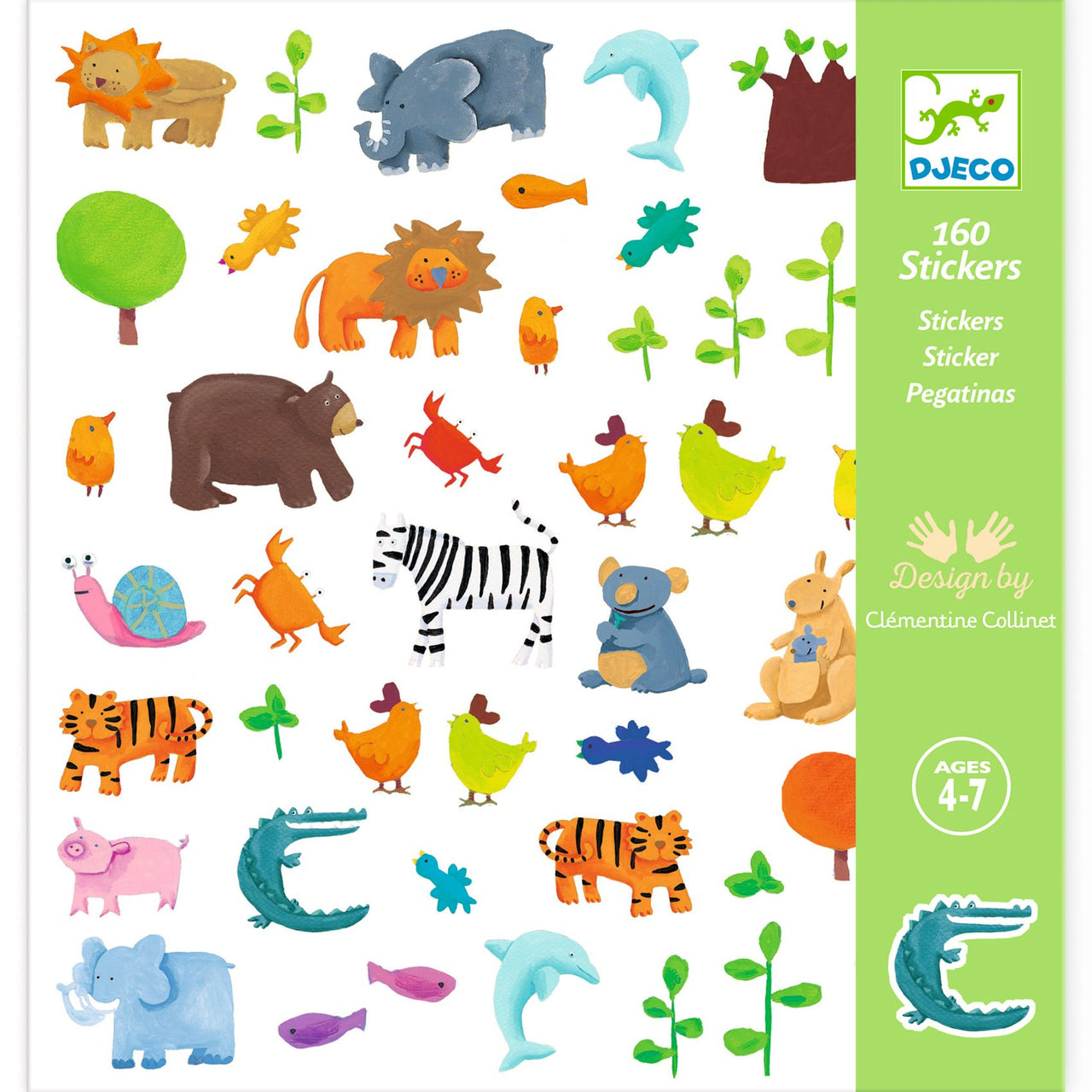 Djeco Stickers Animals