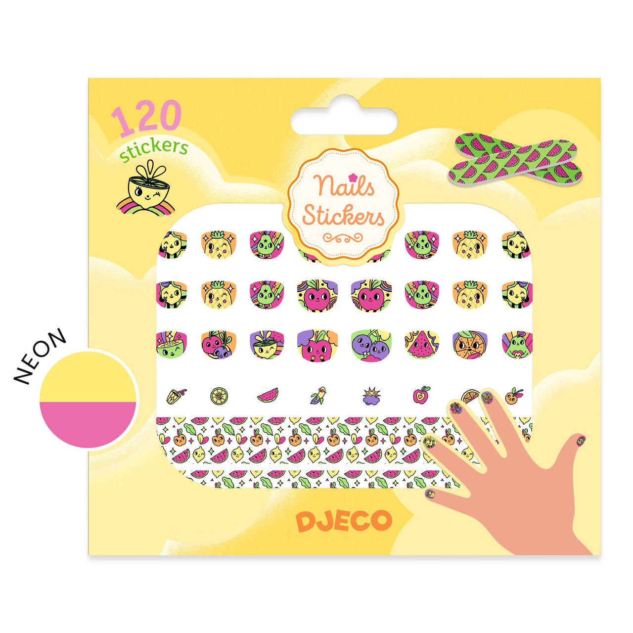 Djeco Nails Stickers - Boost - FSC MIX