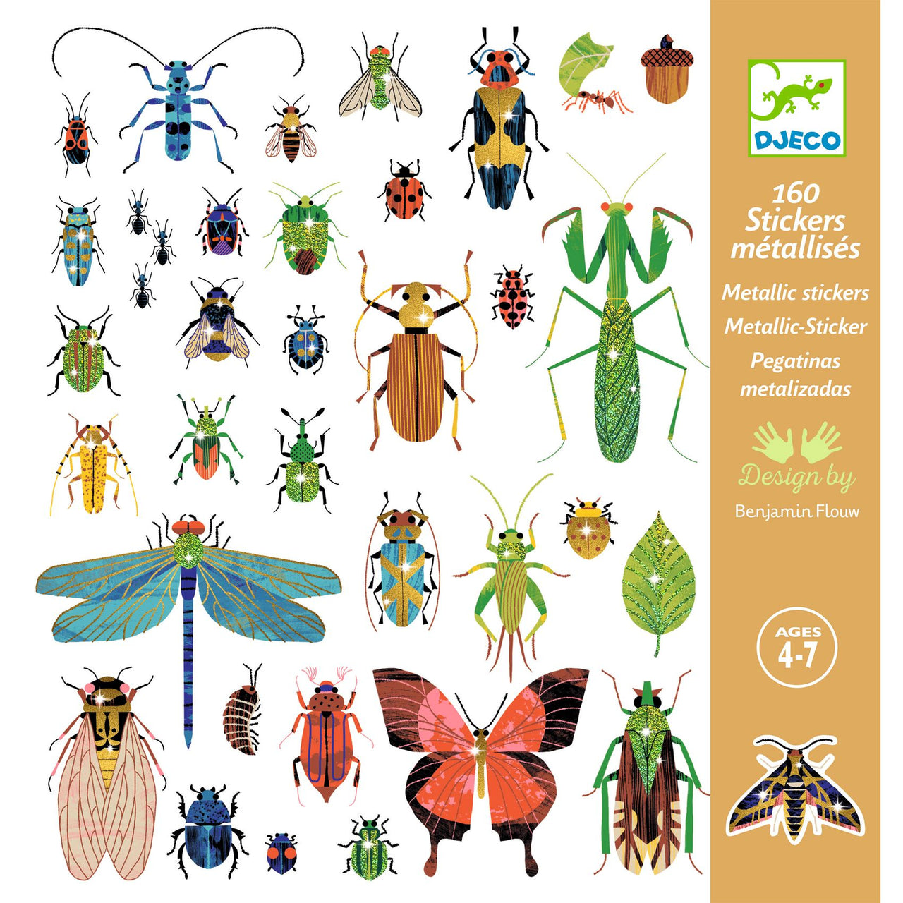 Djeco Stickers - Microcosmos - FSC MIX