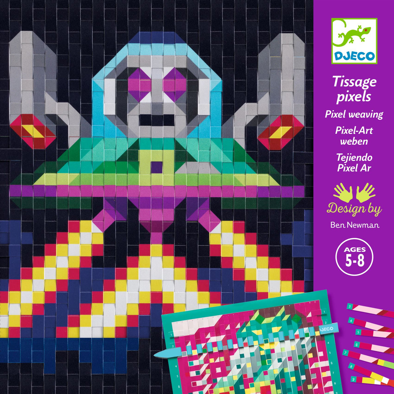 Djeco Pixel Weaving: Invaders