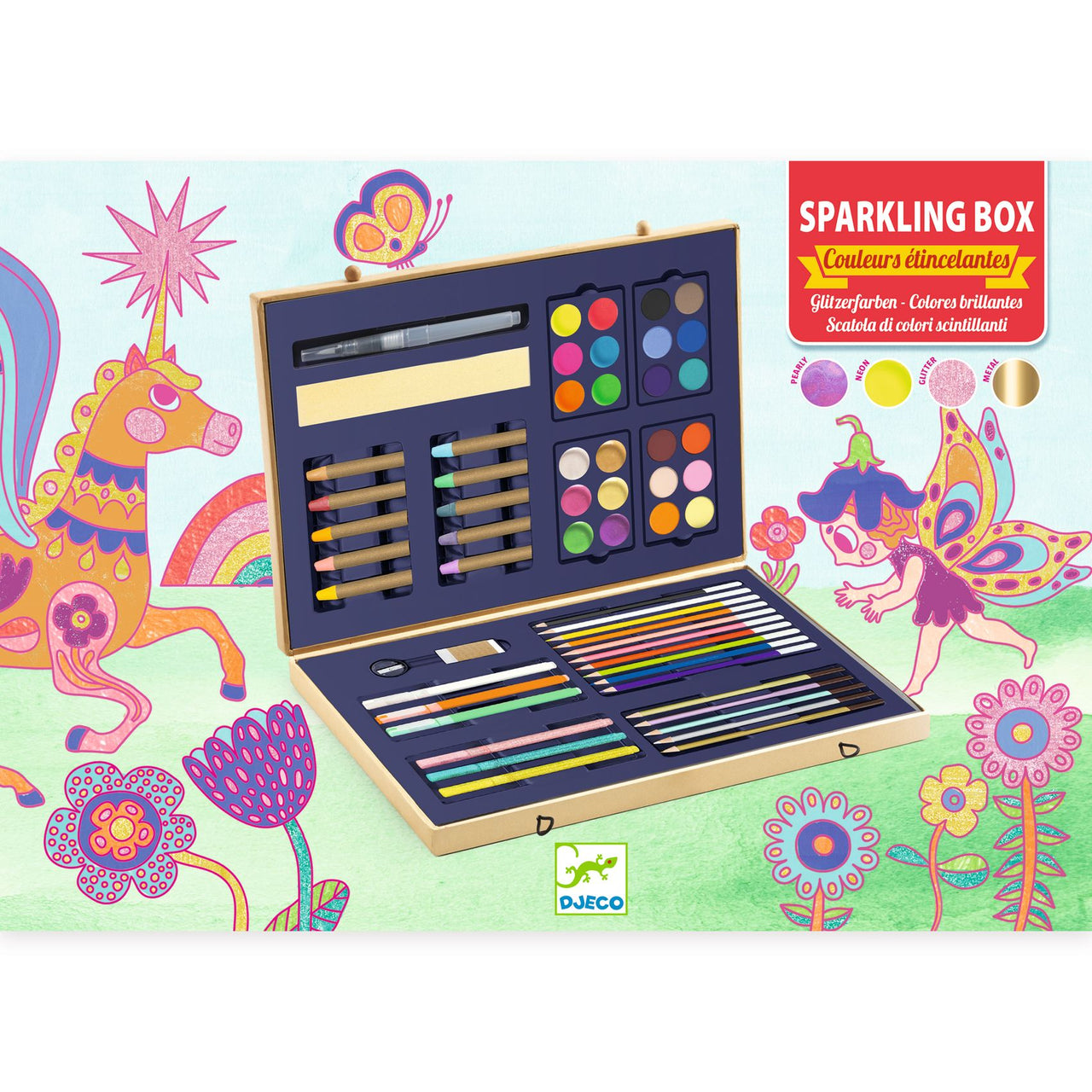 Djeco Sparkling Box of Colours