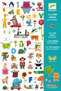 Thumbnail for Djeco 1000 stickers for little ones