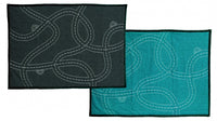 Thumbnail for Roommate Traffic Jam blanket Anthracite/Petrol