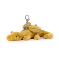 Thumbnail for Jellycat Golden Dragon Bag Charm