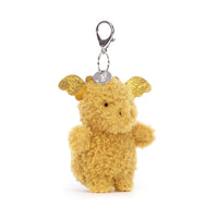 Thumbnail for Jellycat Little Dragon Bag Charm