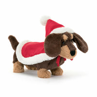 Thumbnail for Jellycat Winter Warmer Otto Sausage Dog