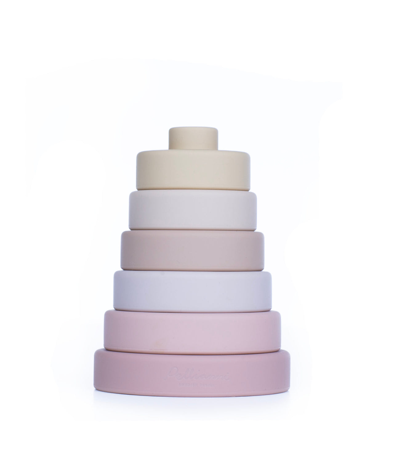 Pellianni Silicone Stacking Toy Pinkish